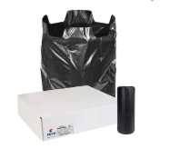 42 Gallon Contractor Trash Bags – 3 Mil Heavy Duty Black Liners – 32 Count