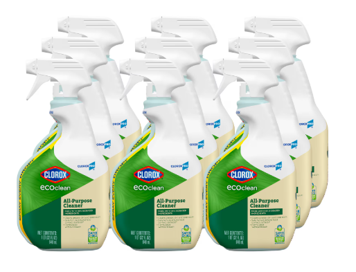 CloroxPro EcoClean All-Purpose Cleaner – 32 oz Spray Bottles (9 Bottles/Case)