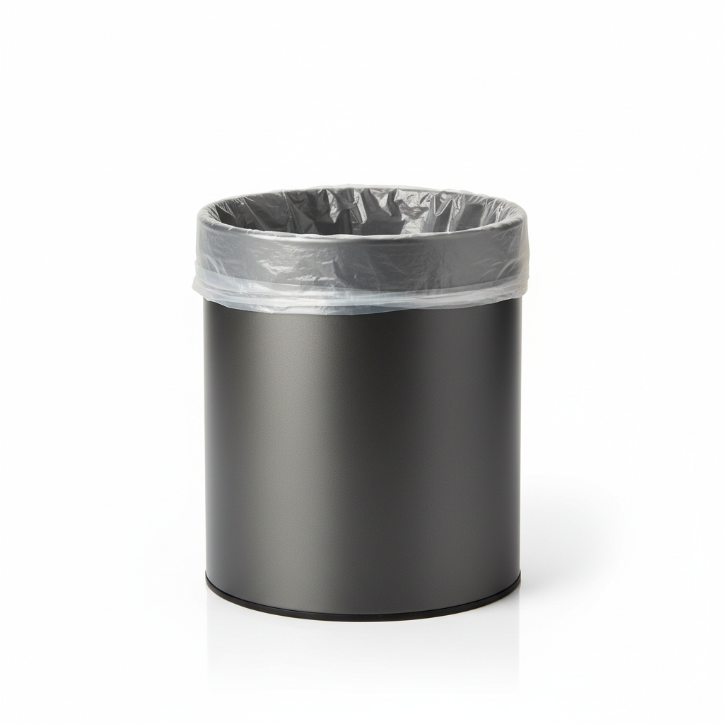 7 Gallon Trash Bags – 20" x 21", 0.35 Mil, Clear (1000 Bags/Case)