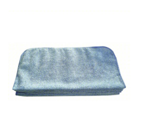 Microfiber Cleaning Cloths – 16 in x 16 in – 260 GSM – Medium Duty – Blue – 12/Pack