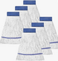 Looped-End String Mop Heads – Cotton Blend, Commercial Grade (50 Pack)